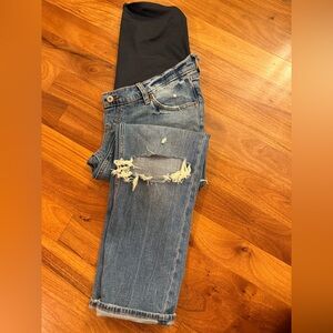 Abercrombie & Fitch Maternity straight leg jeans